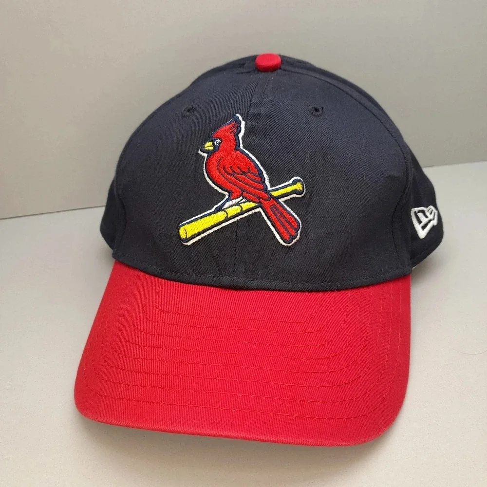 Vintage New Era St. Louis‎ Cardinals Strapback Hat MLB Alternate Logo Adjustable